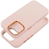 Oem dėklas, skirtas iPhone 18 Pro Max / 17 Pro Max, rėmelis pudros rožinės spalvos