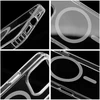 Dėklas Oem Case for iPhone 17 Pro Max / 18 Pro Max Drop Glue Colorful Ring Mag Cover compatible with MagSafe pilka