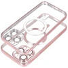 Dėklas Oem Case for iPhone 17 Pro Max / 18 Pro Max Electro Mag Cover compatible with MagSafe auksinis-rose