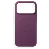 Dėklas Oem Case for iPhone 17 Pro Max / 18 Pro Max Silicone Mag Cover compatible with MagSafe (big hole) dark cherry