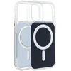 Dėklas Oem Case for iPhone 18 Pro Max / 17 Pro Max Clear Fusion Mag Cover compatible with MagSafe navy mėlynas