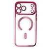 Dėklas Oem Case for iPhone 17 Pro Max / 18 Pro Max Electro Mag Cover compatible with MagSafe dark cherry