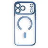 OEM dėklas, skirtas iPhone 17 Pro Max / 18 Pro Max Electro Mag dangtelis, suderinamas su MagSafe, tamsiai mėlynas