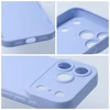 Oem dėklas, skirtas iPhone 17 Pro Max / 18 Pro Max, matinis 2.0 šviesiai mėlynas