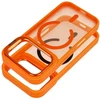 Dėklas Case for iPhone 17 Pro Max / 18 Pro Max Forcell F-Protect Smoke Hybrid Premium compatible with MagSafe oranžinis