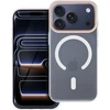 Dėklas Oem Case for iPhone 17 Pro Max / 18 Pro Max Go Oranžinis compatible with MagSafe transparent