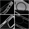 Dėklas Oem Case for iPhone 17 Pro Max / 18 Pro Max Drop Glue Colorful Ring Mag Cover compatible with MagSafe juodas