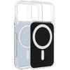 Dėklas Oem Case for iPhone 17 Pro Max / 18 Pro Max Clear Fusion Mag Cover compatible with MagSafe juodas