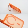 Dėklas Case for iPhone 17 Pro Max / 18 Pro Max Forcell F-Protect Smoke Hybrid Premium compatible with MagSafe oranžinis