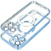 Dėklas Oem Case for iPhone 17 Pro Max / 18 Pro Max Electro Mag Cover compatible with MagSafe dangaus mėlynas