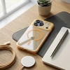 Prodigee Originalus „iPhone 17 Pro Max“ dėklas „Aurora“, suderinamas su „MagSafe“, oranžinis