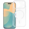 Oem Originalus „iPhone 17 Pro Max Aurora“ dėklas, suderinamas su „MagSafe“ ir baltais.