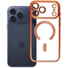 Dėklas Oem Case for iPhone 17 PRO MAX Electro Mag Cover compatible with MagSafe oranžinis