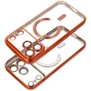 Dėklas Oem Case for iPhone 17 PRO MAX Electro Mag Cover compatible with MagSafe oranžinis