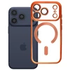 Oem dėklas iPhone 18 Pro / 17 Pro Electro Mag Cover, suderinamas su MagSafe, oranžinis