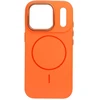 Dėklas Oem Case for iPhone 18 Pro / 17 Pro Frame Mag Cover compatible with MagSafe oranžinis