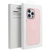OEM dėklas iPhone 18 Pro / 17 Pro rėmui Mag Cover, suderinamas su MagSafe, pudros rožinės spalvos