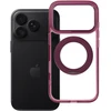 Oem dėklas iPhone 18 Pro / 17 Pro su rėmelio apskritu stovu, suderinamas su MagSafe, bordinės spalvos