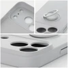 Oem Case for iPhone 18 Pro / 17 Pro Silicone Ring sidabrinis
