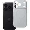 Dėklas Oem Case for iPhone 18 Pro / 17 Pro Silicone Mag Cover compatible with MagSafe (camera protection) sidabrinis