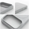 Dėklas Oem Case for iPhone 18 Pro / 17 Pro Silicone Mag Cover compatible with MagSafe (big hole) sidabrinis
