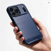 Dėklas Oem Case for iPhone 18 Pro Max / 17 Pro Max Carbon 2.0 navy mėlynas