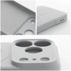 Dėklas Oem Case for iPhone 18 Pro Max / 17 Pro Max Silicone Mag Cover compatible with MagSafe (camera protection) sidabrinis