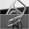 Dėklas Oem Case for iPhone 18 Pro Max / 17 Pro Max Frame Circle Stand compatible with MagSafe transparent