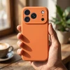 Oem Case for iPhone 18 Pro Max / 17 Pro Max Forcell F-Protect Rubber Premium compatible with MagSafe oranžinis
