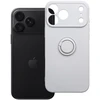 Dėklas Oem Case for iPhone 18 Pro Max / 17 Pro Max Silicone Ring sidabrinis