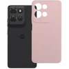 OEM dėklas Motorola G75 silikoniniam 2 mm dėklui (apsauginis fotoaparatas), rausvos spalvos