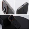 Dėklas Oem Case for iPhone 17 Go Oranžinis compatible with MagSafe juodas
