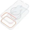 Dėklas Oem Case for iPhone 17 AIR Go Oranžinis compatible with MagSafe transparent
