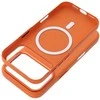 Oem Originalus „iPhone 17 Pro / 18 Pro“ dėklas (žemas kameros kraštas), „K-Look“, suderinamas su „MagSafe“, oranžinis