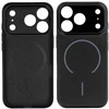 Dėklas Oem Case for iPhone 14 Make 17 compatible with MagSafe juodas