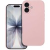 Dėklas Oem Case for iPhone 17 Silicone 2mm (camera protection) compatible with MagSafe powder pink