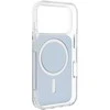 Nešiojamas kompiuteris 4Kom Oem Case for iPhone 15 PRO MAX Clear Fusion Mag Cover compatible with MagSafe navy mėlynas
