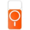 Dėklas 4Kom Oem Case for iPhone 15 PRO Clear Fusion Mag Cover compatible with MagSafe hermes oranžinis