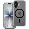 OEM dėklas, skirtas „iPhone 17“, „Drop Glue“ spalvotas žiedinis „MagSafe“ dėklas, suderinamas su juodais „MagSafe“ dėklais.