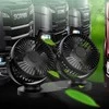 Ventiliatorius Oem Dual car fan powered by USB juodos spalvos