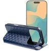 Dėklas Oem Flip case for iPhone 17 Cubic Book mėlynas
