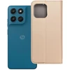 OEM atverčiamas dėklas Motorola G57 POWER Smart Case Book auksinis