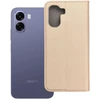 OEM atverčiamas dėklas Oppo A6x Smart Case Book auksinis