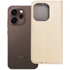 OEM atverčiamas dėklas Oppo Reno 15 PRO 5G Smart Case Book auksinis