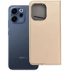 OEM atverčiamas dėklas Oppo Reno 15F Smart Case Book auksinis