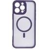Dėklas Oem Case for iPhone 16 PRO MAX Full Matte Mag Cover compatible with MagSafe violetinė