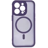 Dėklas Oem Case for iPhone 14 PRO Full Matte Mag Cover compatible with MagSafe violetinė