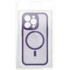 Dėklas Oem Case for iPhone 14 Full Matte Mag Cover compatible with MagSafe violetinė