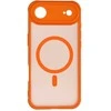 OEM dėklas, skirtas „iPhone 17 AIR“ visiškai matinis „Mag“ dėklas, suderinamas su „MagSafe“ oranžinis