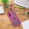Dėklas Oem Case for iPhone 16 PLUS Full Matte Mag Cover compatible with MagSafe pink